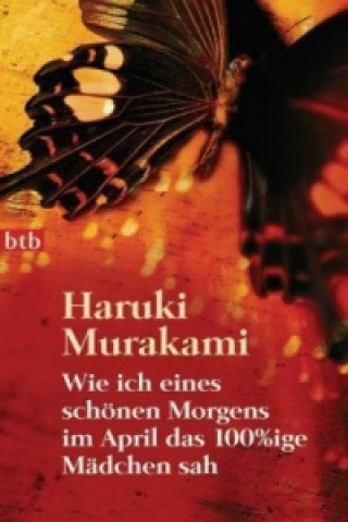 Könyv Wie ich eines schönen Morgens im April das 100%ige Mädchen sah Haruki Murakami