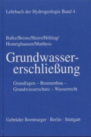 Carte Grundwassererschließung Klaus-Dieter Balke