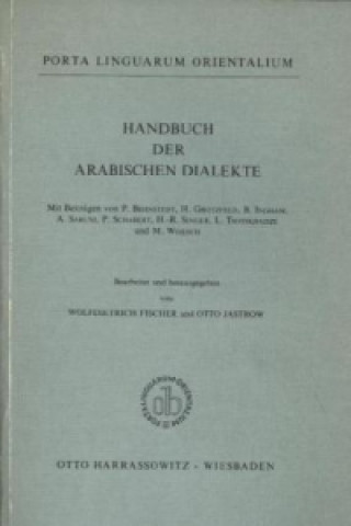 Kniha Handbuch der arabischen Dialekte Wolfdietrich Fischer
