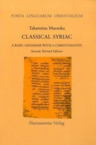 Könyv Classical Syriac Takamitsu Muraoka