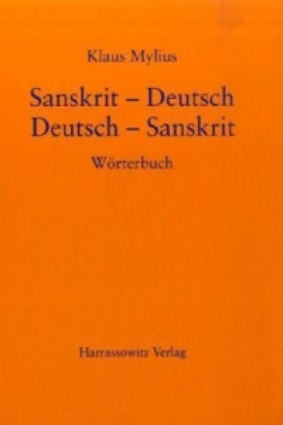 Carte Sanskrit-Deutsch /Deutsch-Sanskrit Klaus Mylius