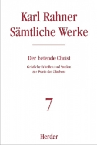 Książka Karl Rahner Sämtliche Werke Karl Rahner