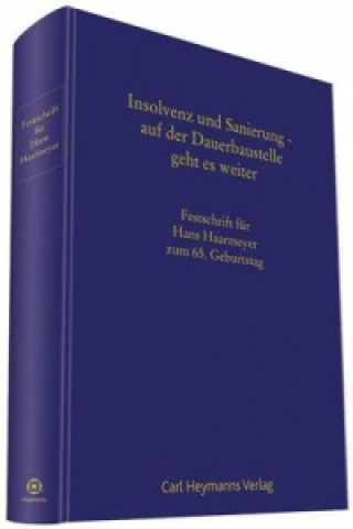 Kniha Insolvenz und Sanierung - auf der Dauerbaustelle geht es weiter Hugo Grote