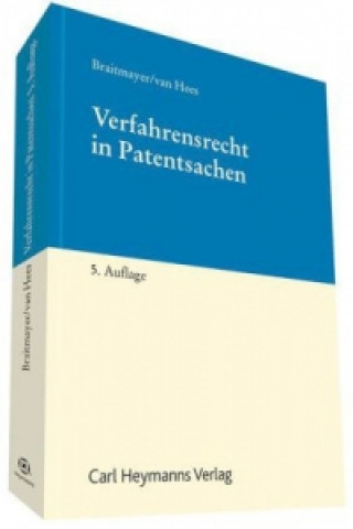 Książka Verfahrensrecht in Patentsachen Anne van Hees