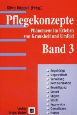 Kniha Angehörige, Ungewißheit, Verwirrung, Kommunikation, Bewältigung, Schuld, Stigma, Macht, Aggression, Compliance, Humor Silvia Käppeli