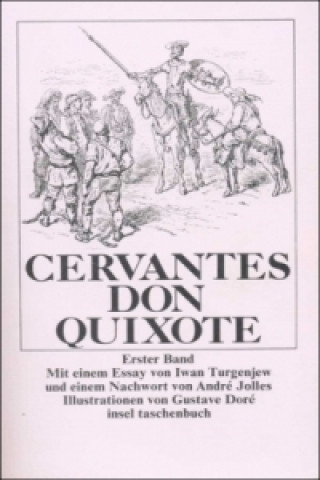 Carte Der scharfsinnige Ritter Don Quixote von der Mancha, in 3 Bdn. Miguel de Cervantes Saavedra