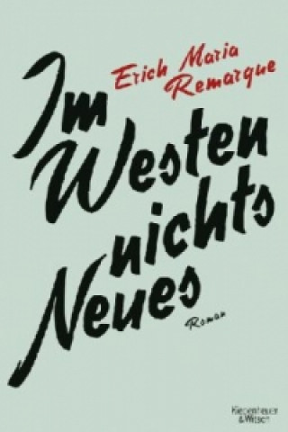 Book Im Westen nichts Neues Erich M. Remarque