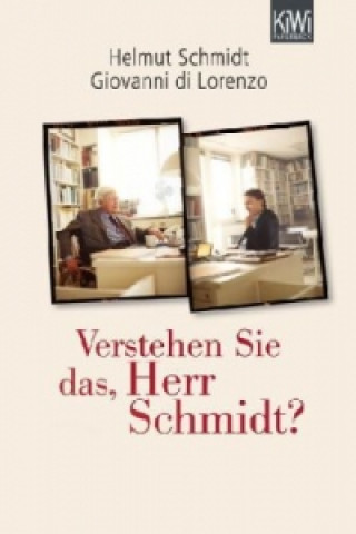 Kniha Verstehen Sie das, Herr Schmidt? Helmut Schmidt