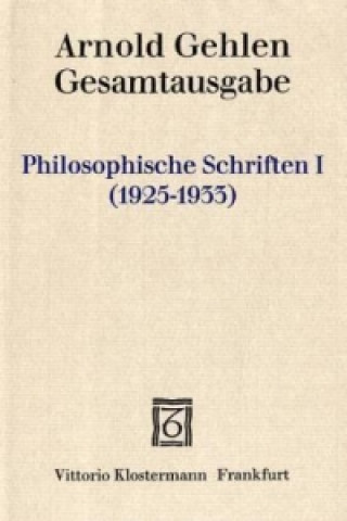 Kniha Philosophische Schriften I.. Tl.1 Lothar Samson
