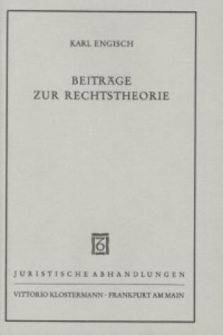 Book Beiträge zur Rechtstheorie Karl Engisch