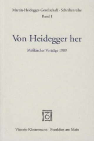 Książka Von Heidegger her Hans-Helmuth Gander