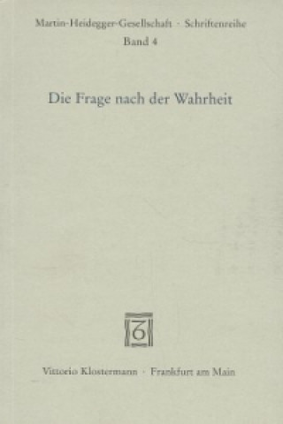 Książka Die Frage nach der Wahrheit Ewald Richter