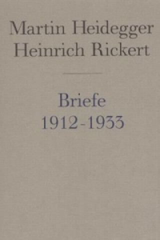 Book Briefe 1912 bis 1933 und andere Dokumente Martin Heidegger