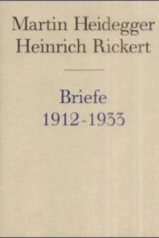Buch Briefe 1912 bis 1933 und andere Dokumente Martin Heidegger