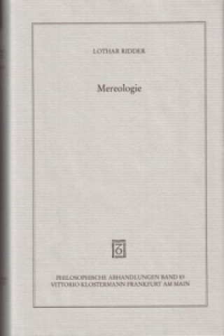 Boek Mereologie Lothar Ridder