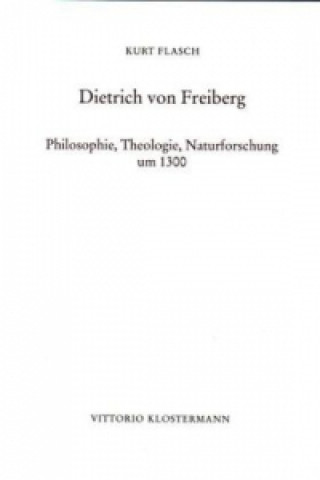 Book Dietrich von Freiberg Kurt Flasch