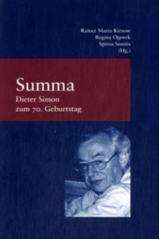 Książka Summa Rainer M. Kiesow