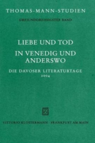 Book Liebe und Tod - in Venedig und anderswo Thomas Sprecher