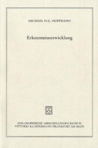 Könyv Erkenntnisentwicklung Michael H. G. Hoffmann