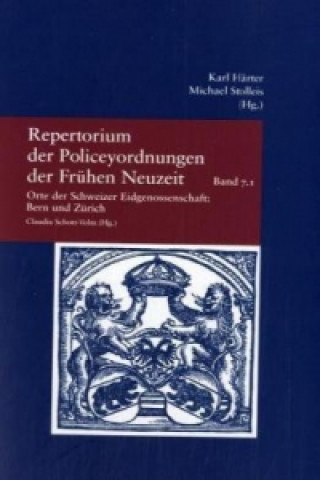 Kniha Band 7: Orte der Schweizer Eidgenossenschaft: Bern und Zürich, 2 Teile Claudia Schott-Volm