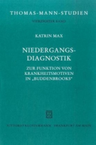 Könyv Niedergangsdiagnostik Katrin Max