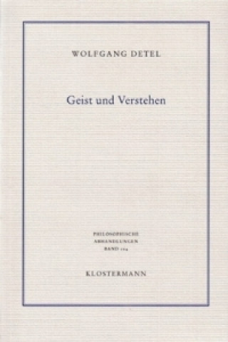 Книга Geist und Verstehen Wolfgang Detel