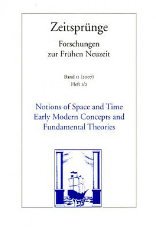 Kniha Notions of Space and Time. Begriffe von Raum und Zeit Frank Linhard