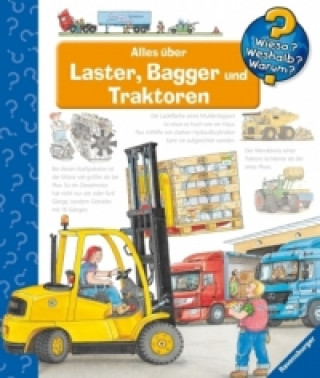 Kniha Wieso? Weshalb? Warum?, Band 38: Alles über Laster, Bagger und Traktoren Andrea Erne