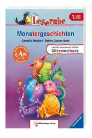 Książka Monstergeschichten - Leserabe 1. Klasse - Erstlesebuch für Kinder ab 6 Jahren Cornelia Neudert