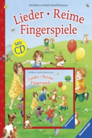 Kniha Lieder, Reime, Fingerspiele (mit CD); . Marlis Scharff-Kniemeyer