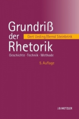 Buch Grundri der Rhetorik Gert Ueding