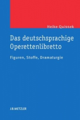 Книга Das deutschsprachige Operettenlibretto Heike Quissek