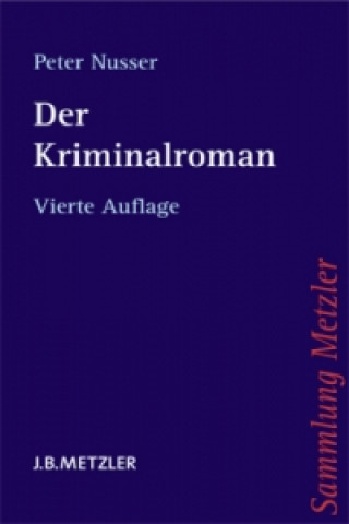 Knjiga Der Kriminalroman Peter Nusser