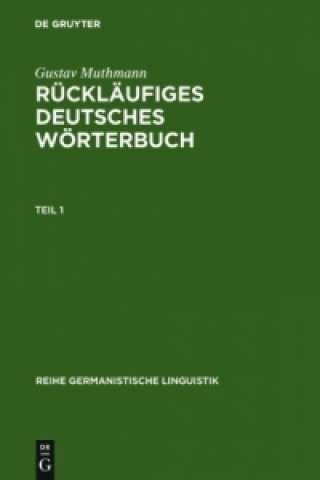 Carte Rucklaufiges Deutsches Woerterbuch Gustav Muthmann