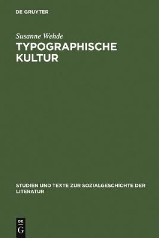 Carte Typographische Kultur Susanne Wehde