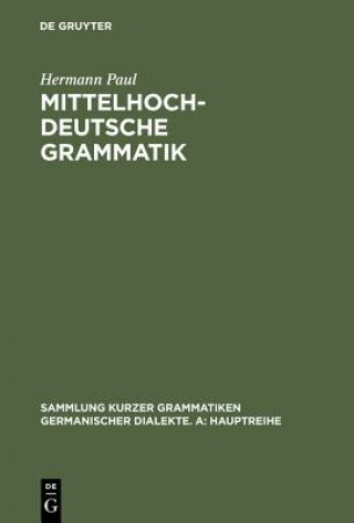 Kniha Mittelhochdeutsche Grammatik Hermann Paul