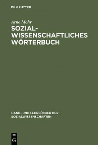 Libro Sozialwissenschaftliches Woerterbuch Arno Mohr