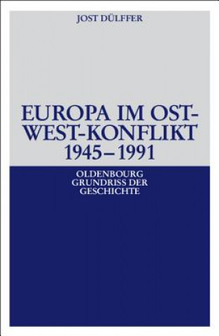 Carte Europa im Ost-West-Konflikt 1945-1991 Jost Dülffer