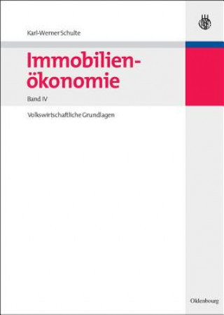 Könyv Immobilienoekonomie Karl-Werner Schulte