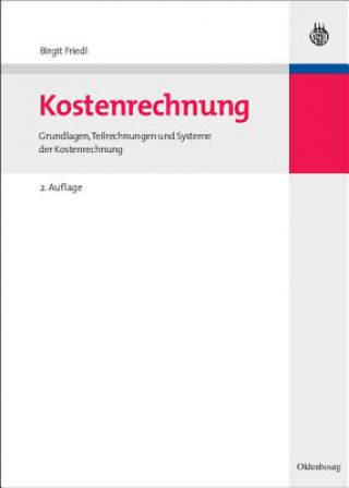 Kniha Kostenrechnung Birgit Friedl