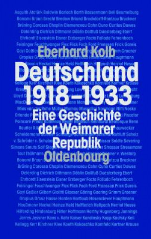 Kniha Deutschland 1918-1933 Eberhard Kolb