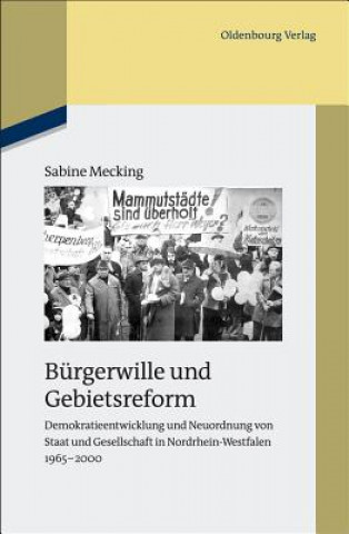 Kniha Bürgerwille und Gebietsreform Sabine Mecking