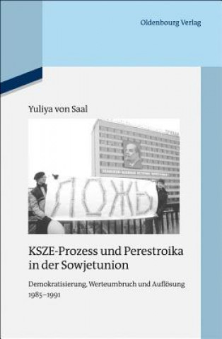 Buch KSZE-Prozess und Perestroika in der Sowjetunion Yuliya von Saal