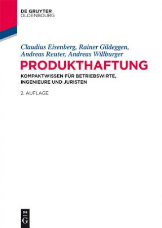 Kniha Produkthaftung Claudius Eisenberg