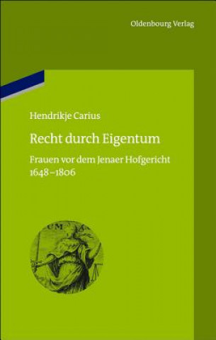 Knjiga Recht durch Eigentum Hendrikje Carius