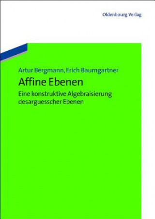 Könyv Affine Ebenen Artur Bergmann