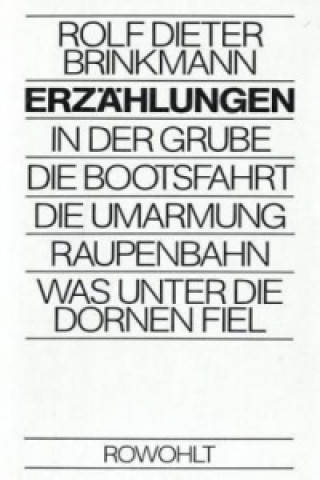 Книга Erzählungen Rolf D. Brinkmann