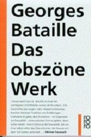 Könyv Das obszöne Werk Georges Bataille