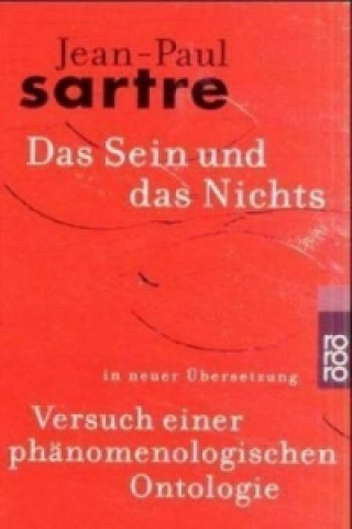 Kniha Das Sein und das Nichts Jean-Paul Sartre