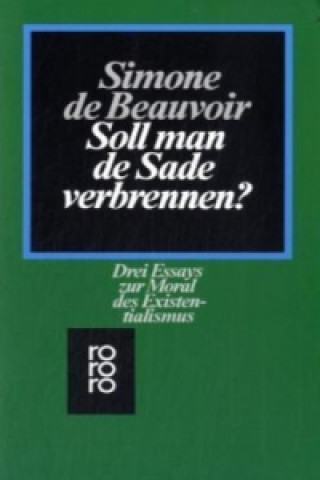 Carte Soll man de Sade verbrennen? Simone de Beauvoir